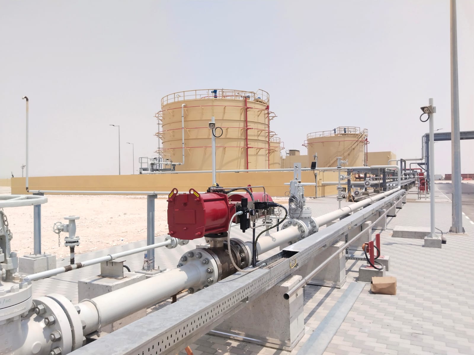 Doha Power Plant , 15nos. Heavy Pneumatic Installed