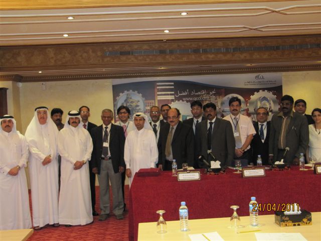 Our Founder visited Qatar with CII delegates in 2011