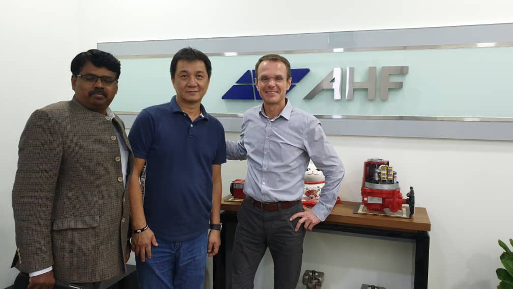 KTC System MD Mr.Carsten visited Singapore to Discuss about JV formation