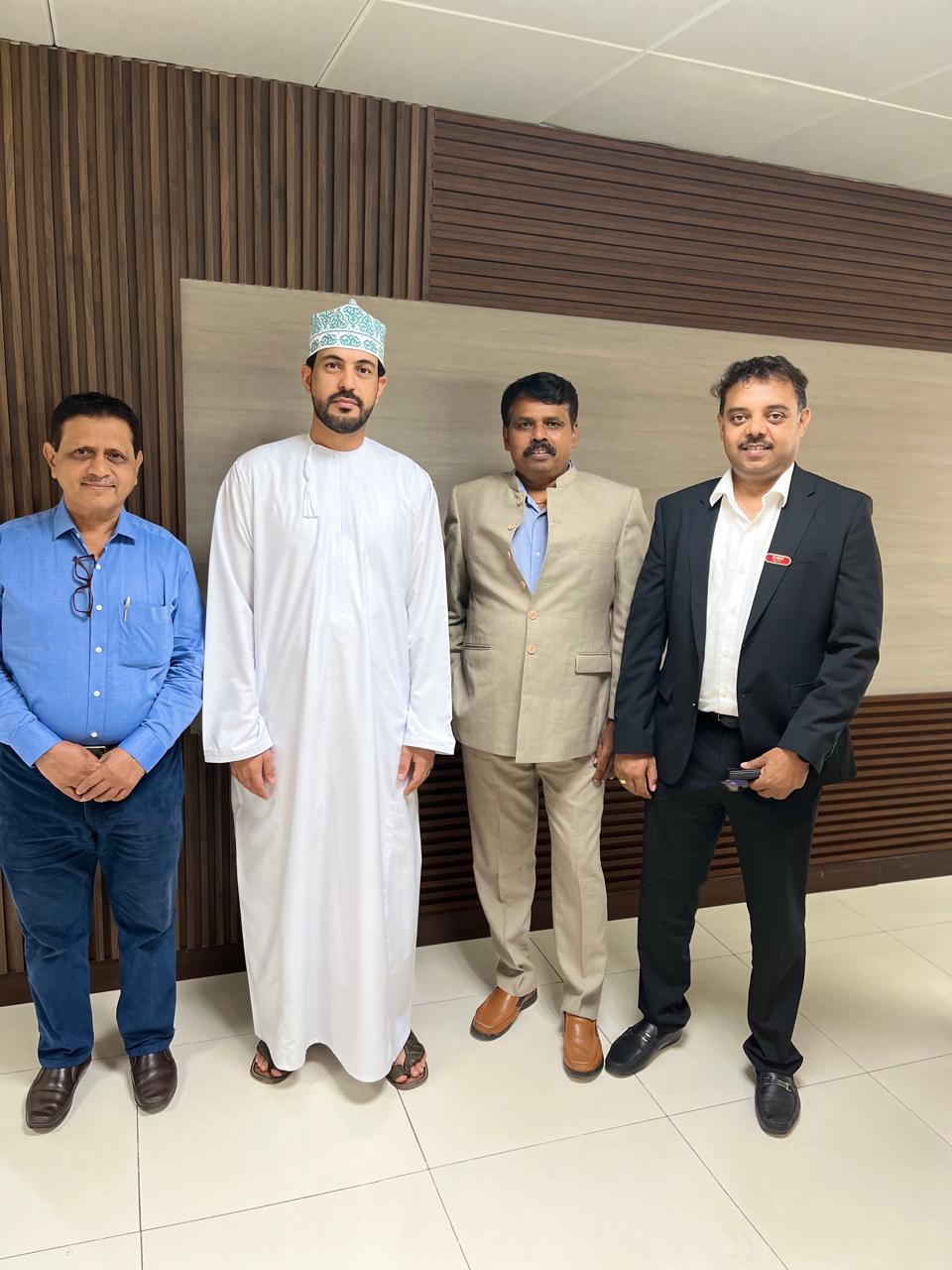 Our Susin Promoter Visited Oman Partners