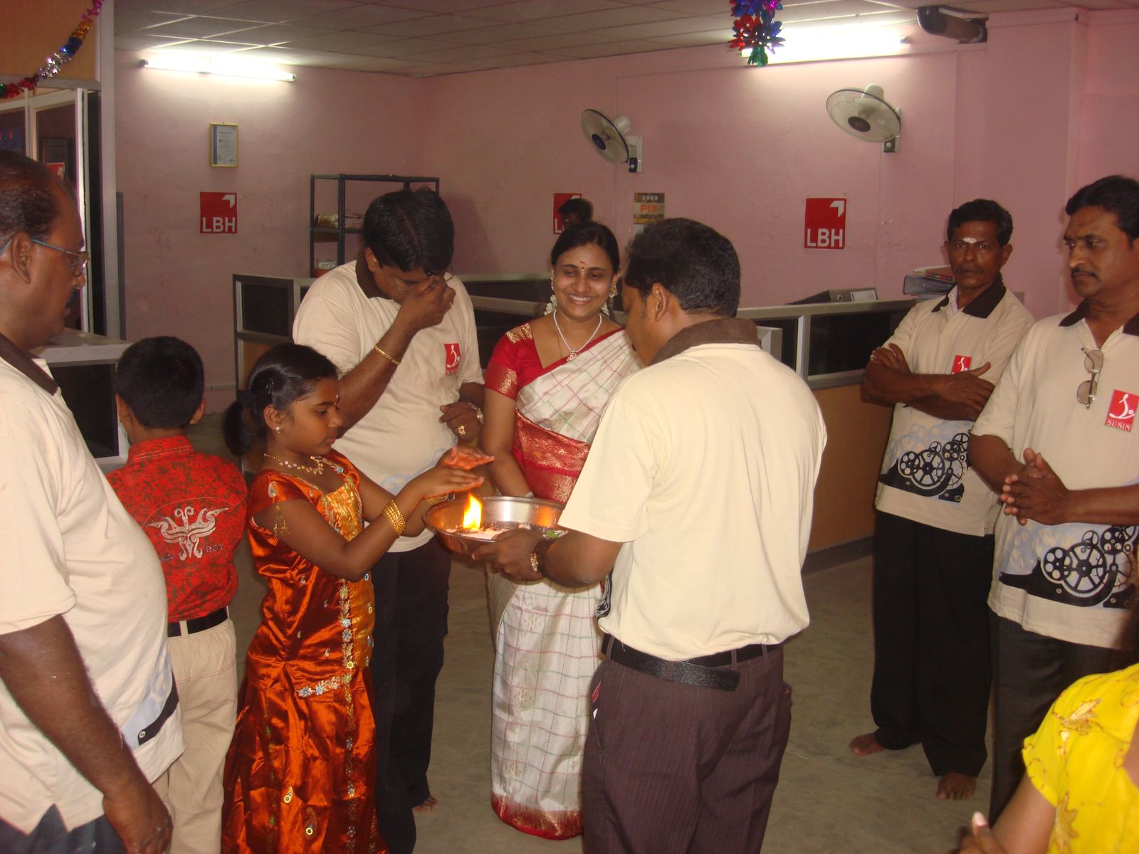 2007 Pooj Celebration at Factory